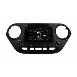Autoradio  Android  10 GPS  Bluetooth WiFi  DSP  Hyundai  I10  2014-2015 LHD  CarPlay, Caméra Recul