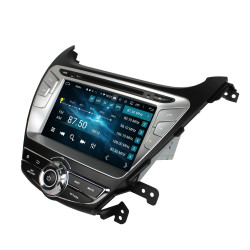 Autoradio  Android  10 GPS  Bluetooth WiFi  DSP  Hyundai  Elantra 2014-2015  CarPlay, Caméra Recul