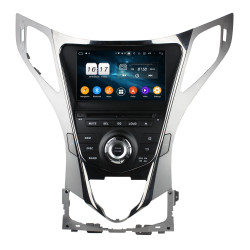 Autoradio  Android  10 GPS  Bluetooth WiFi  DSP  Hyundai  AZERA Grandeur Grandeur HG I55 2011-2012  CarPlay, Caméra Recul