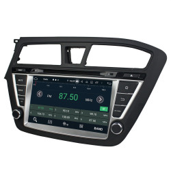 Autoradio  Android  10 GPS  Bluetooth WiFi  DSP  Hyundai  I20  2014-2015 LHD  CarPlay, Caméra Recul