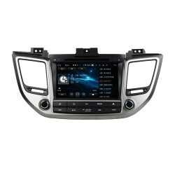 Autoradio  Android  10 GPS  Bluetooth WiFi  DSP  Hyundai  Tucson/IX35 2015-2017  CarPlay, Caméra Recul