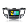 Autoradio  Android  10 GPS  Bluetooth WiFi  DSP  Hyundai  Tucson/IX35 2015-2017  CarPlay, Caméra Recul