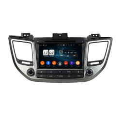 Autoradio  Android  10 GPS  Bluetooth WiFi  DSP  Hyundai  Tucson/IX35 2015-2017  CarPlay, Caméra Recul