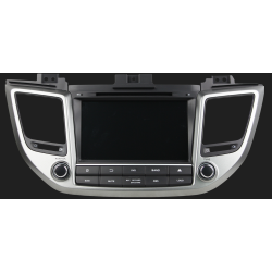 Autoradio  Android  10 GPS  Bluetooth WiFi  DSP  Hyundai  Tucson/IX35 2015-2017  CarPlay, Caméra Recul