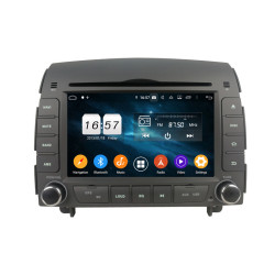 Autoradio  Android  10 GPS  Bluetooth WiFi  DSP  Hyundai  SONATA 2004-2008 CarPlay, Caméra Recul