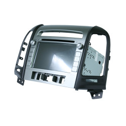 Autoradio  Android  10 GPS  Bluetooth WiFi  DSP  Hyundai  Santa Fe  2006-2011 CarPlay, Caméra Recul