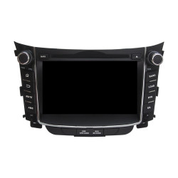Autoradio  Android  10 GPS  Bluetooth WiFi  DSP  Hyundai  I30  2011-2014  CarPlay, Caméra Recul