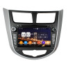 Autoradio  Android  10 GPS  Bluetooth WiFi  DSP  Hyundai  Verna Accent Solaris 2010-2016   CarPlay, Caméra Recul