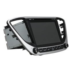 Autoradio  Android  10 GPS  Bluetooth WiFi  DSP  Hyundai  Verna  Accent Solaris 2017-2018  CarPlay, Caméra Recul