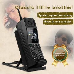 TéléphoneRétro H999 – 4800mAh, Double SIM, MP3, FM, Torche, Power Bank
