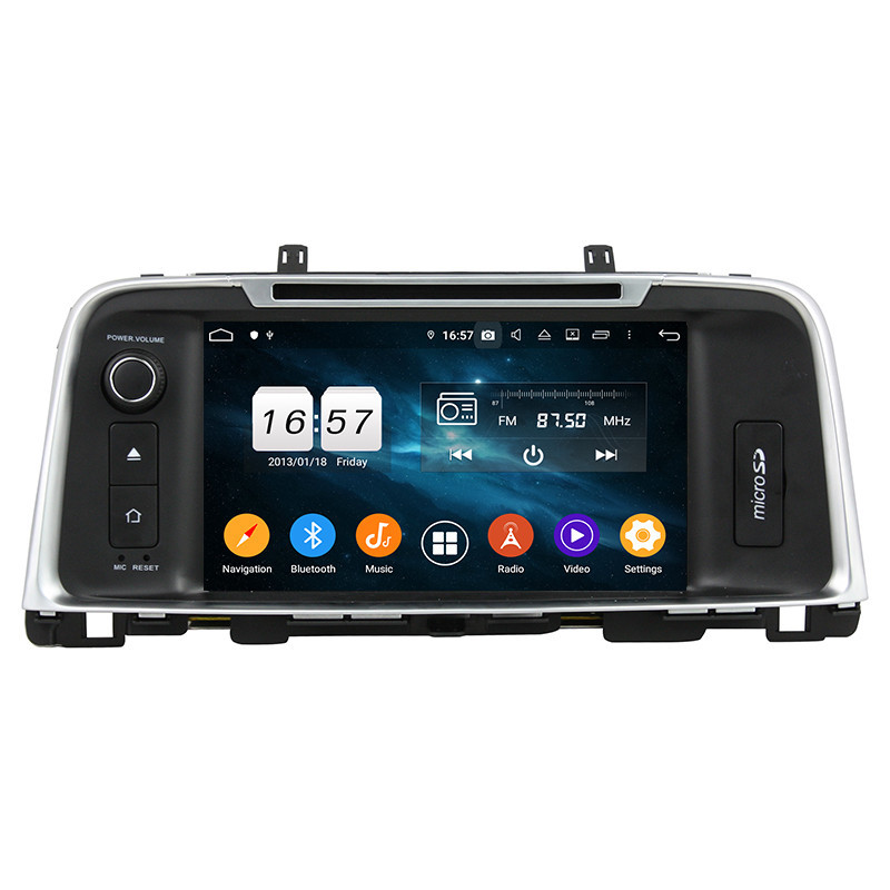Autoradio  Android  10 GPS  Bluetooth WiFi  DSP  KIA K5/Optima 2016-2019 CarPlay, Caméra Recul