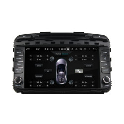 Autoradio  Android  10 GPS  Bluetooth WiFi  DSP  KIA SORENTO  2015-2016 CarPlay, Caméra Recul