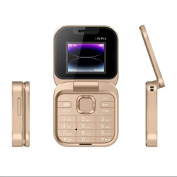 Mini Téléphone i16 Pro – Pliable, FM, Double SIM, Caméra, Ultra Fin