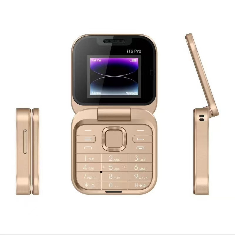 Mini Téléphone i16 Pro – Pliable, FM, Double SIM, Caméra, Ultra Fin Mini Téléphone i16 Pro – Pliable, FM, Double SIM, Caméra, Ultra Fin