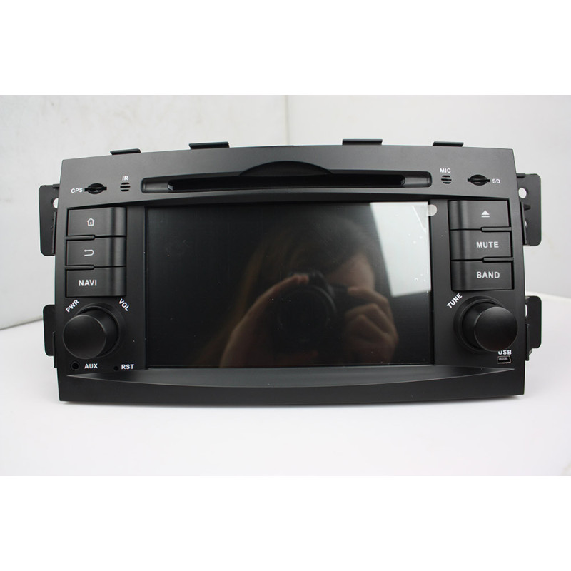 Autoradio  Android  10 GPS  Bluetooth WiFi  DSP  KIA Mohave  Borrego 2008-2010    CarPlay, Caméra Recul