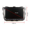 Autoradio  Android  10 GPS  Bluetooth WiFi  DSP  KIA SORENTO 2013-2014 CarPlay, Caméra Recul