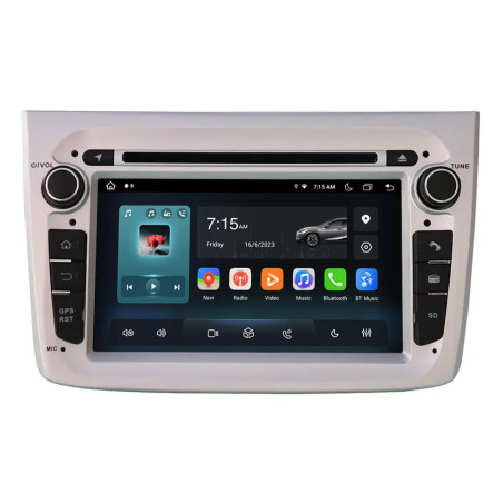 Autoradio  Android  10 GPS  Bluetooth WiFi  DSP  Alfa Romeo Mito 2009-2016  CarPlay, Caméra Recul