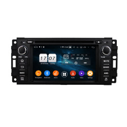Autoradio Android 10 6.2" GPS BT WiFi DSP pr Chrysler/Jeep/Dodge 2008-2011 CarPlay & Caméra AHD
