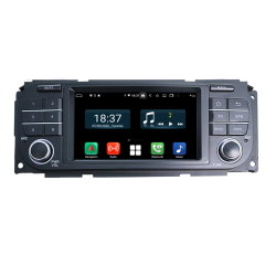 Autoradio Android 10 5" GPS BT WiFi DSP pr Chrysler/Jeep/Dodge (1998-2009) CarPlay & Caméra AHD
