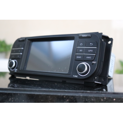 Autoradio Android 10 5" GPS BT WiFi DSP pr Chrysler/Jeep/Dodge (1998-2009) CarPlay & Caméra AHD