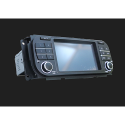 Autoradio Android 10 5" GPS BT WiFi DSP pr Chrysler/Jeep/Dodge (1998-2009) CarPlay & Caméra AHD