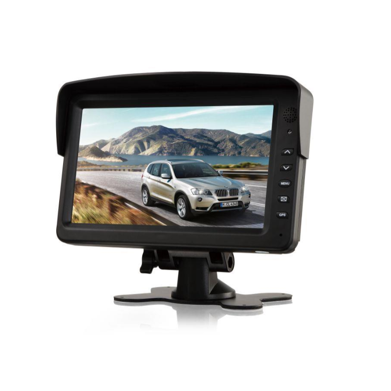 GPC-706 – Moniteur LCD 7″ 3CH pour véhicules | 800×480 | DC 10–36V