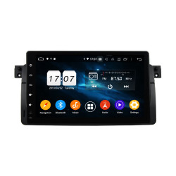 Autoradio Android 10 GPS Multimédia 9" DSP Bluetooth 5.0 pour BMW E46 / M3 1998-2005 avec Caméra AHD