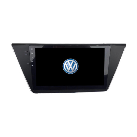 Autoradio Android 10 GPS Multimédia 10.1" DSP Bluetooth 5.0 Caméra AHD pour Volkswagen Touran (2015–2017)