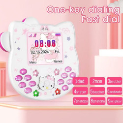 Téléphone Enfant K688 Hello Kitty – Clapet, MP3/MP4, Caméra, 1200mAh