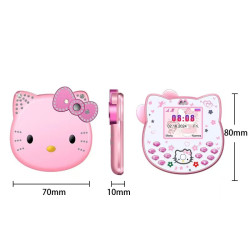 Téléphone Enfant K688 Hello Kitty – Clapet, MP3/MP4, Caméra, 1200mAh