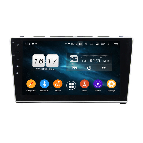 Autoradio Android 10 GPS Multimédia 10.1" DSP Bluetooth 5.0 Caméra AHD pour Honda CRV (2009–2011)