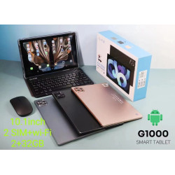 Tablette Android 10.1’’ HD+ Quad-Core (G1000/G2000) – 2GB RAM + 32GB ROM – 4G/3G/WiFi/GPS