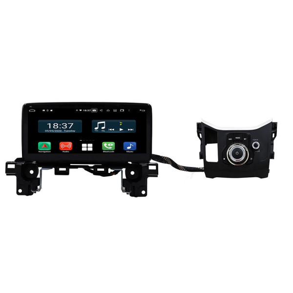 Autoradio Android 10 GPS Multimédia 10.25" DSP Bluetooth 5.0 Caméra AHD pour Mazda CX-5 (2017–2019)