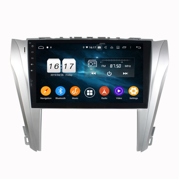 Autoradio Android 10 GPS Multimédia 10.1" DSP Bluetooth 5.0 Caméra AHD pour Toyota  Camry (2014–2015)