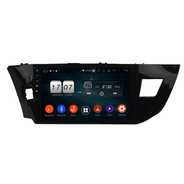 Autoradio Android 10 GPS Multimédia 10.1" DSP Bluetooth 5.0 Caméra AHD pour Toyota  Levin (2013–2015)