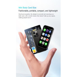 XS15 – Mini Smartphone Android 8.1, 3", 2+16Go, Dual SIM, WiFi, GPS