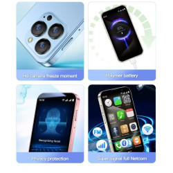 Mini Smartphone XS18 Pro – 3’’, Android 8.1, Double SIM, 2Go RAM, 1000mAh