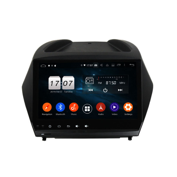 Autoradio Android 10 GPS Multimédia 9" DSP Bluetooth 5.0 Caméra AHD pour Hyundai ix35 / Tucson (2011–2014)