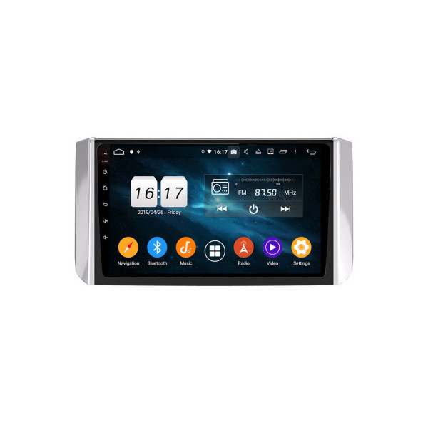 Autoradio Android 10 GPS Multimédia 9" avec DSP, Bluetooth 5.0 et Caméra AHD Compatible Mitsubishi Xpander 2017-2019
