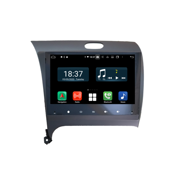 Autoradio Android 10 GPS Multimédia 9" avec DSP, Bluetooth 5.0 et Caméra AHD Compatible KIA Cerato/K3/Forte 2013-2014