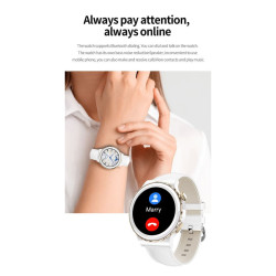 Montre Connectée Femme HW MINI 3 – Écran 1.32", Bluetooth, Santé & NFC