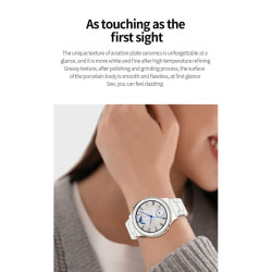 Montre Connectée Femme HW MINI 3 – Écran 1.32", Bluetooth, Santé & NFC