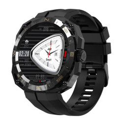 Montre Connectée HW GT Cyber Style – Écran 1.43", Appels Bluetooth, Santé & Sport