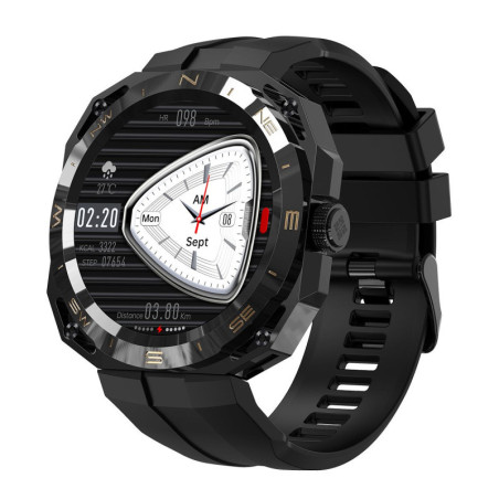 Montre Connectée HW GT Cyber Style – Écran 1.43", Appels Bluetooth, Santé & Sport