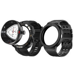Montre Connectée HW GT Cyber Style – Écran 1.43", Appels Bluetooth, Santé & Sport