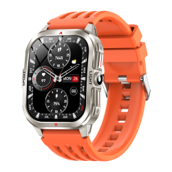 MontreConnectée Sport Extérieure 2.01’’ IP68 avec Appels Bluetooth