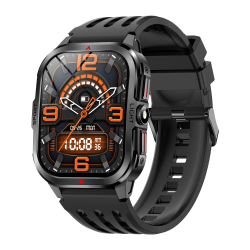 MontreConnectée Sport Extérieure 2.01’’ IP68 avec Appels Bluetooth
