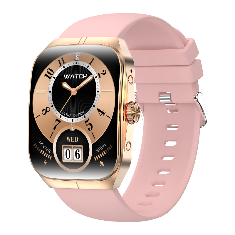Montre Connectée Femme AMOLED 1.95’’ Smart Island & NFC