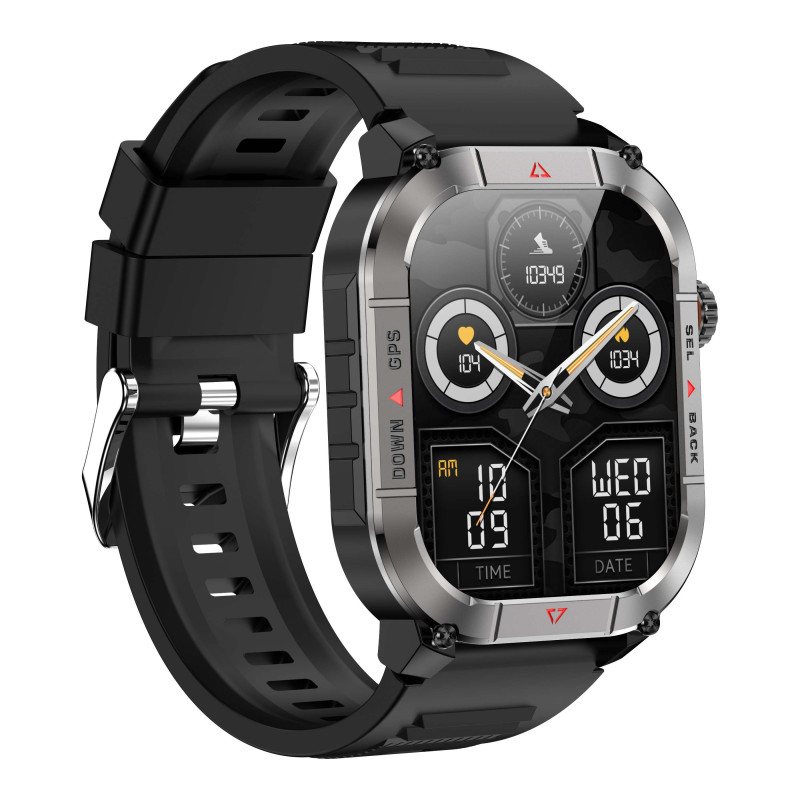 Montre GPS Sportive AMOLED 1.95’’ avec Baromètre et Boussole Montre GPS Sportive AMOLED 1.95’’ avec Baromètre et Boussole