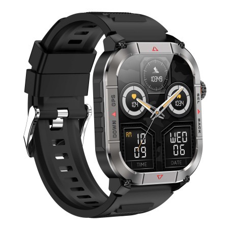 Montre GPS Sportive AMOLED 1.95’’ avec Baromètre et Boussole